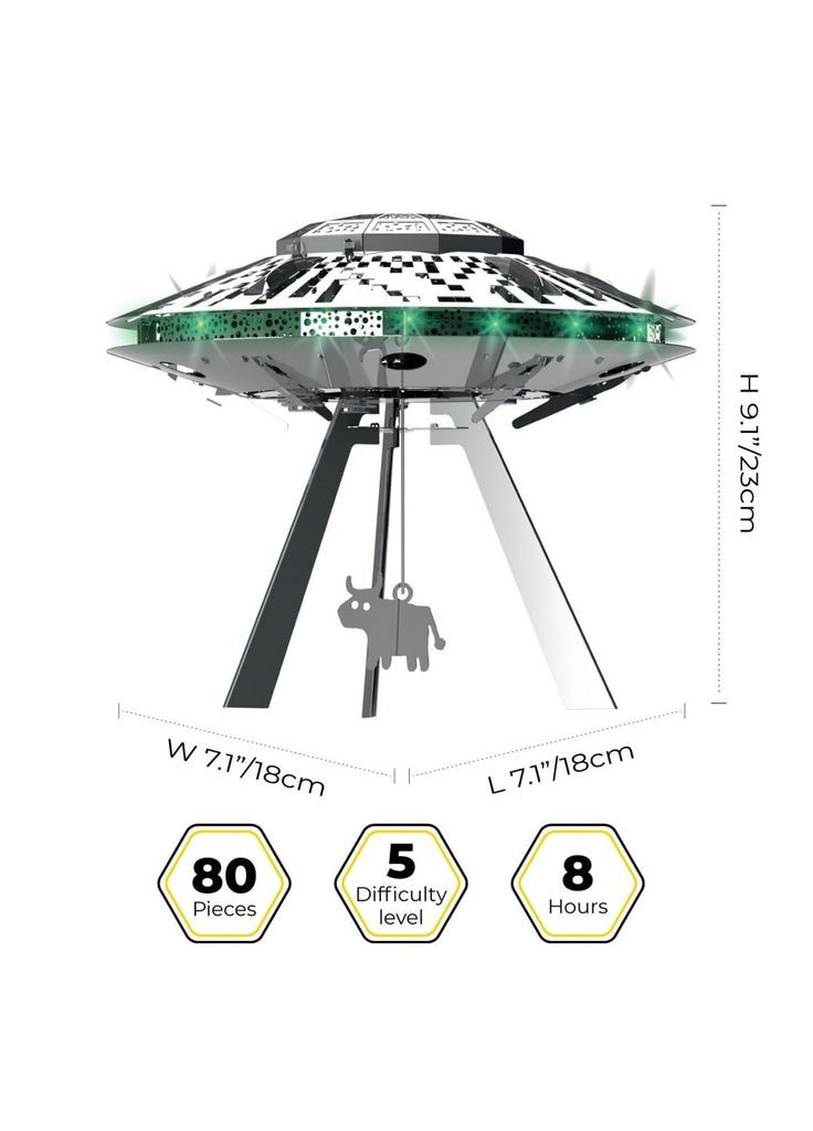 Конструктор коллекционная модель Stellar Raiders (m435551) Metal Time колекційна модель Stellar Raiders (367072490)