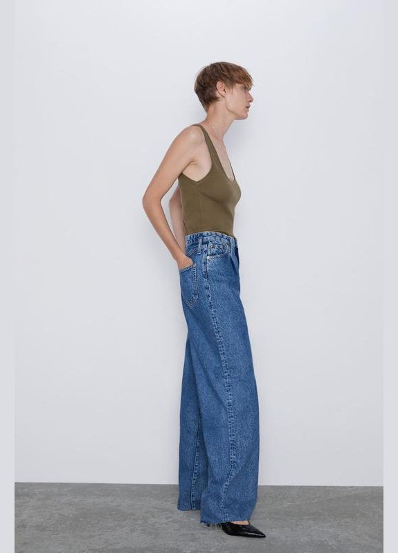 Майка в рубчик Zara — 326598503