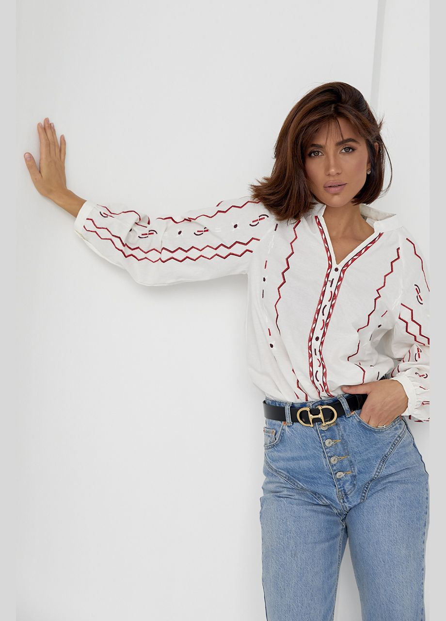 Молочная рубашка ESQ