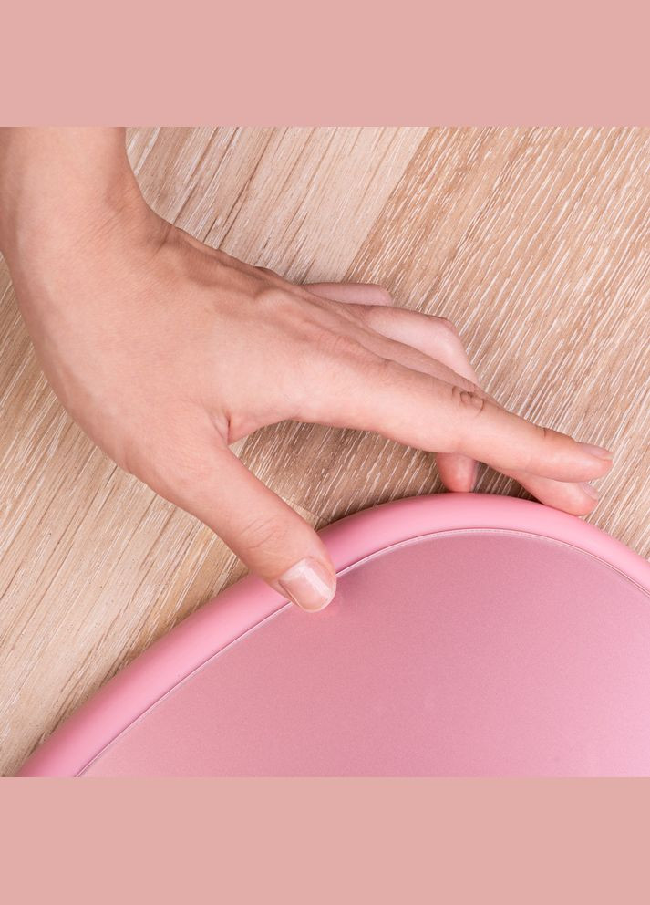 Весы напольные электронные стеклянные стильные современные FS-2901 розовые Losso (322776887)