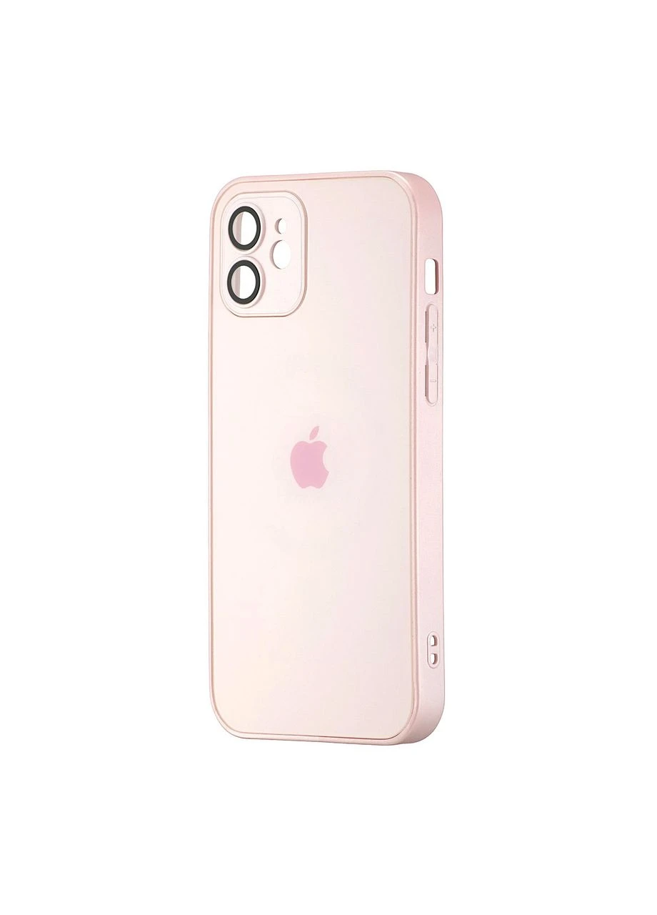 Чехол силиконовый AG-Matte с MagSafe защита камеры для iPhone 12 Case (370167492)