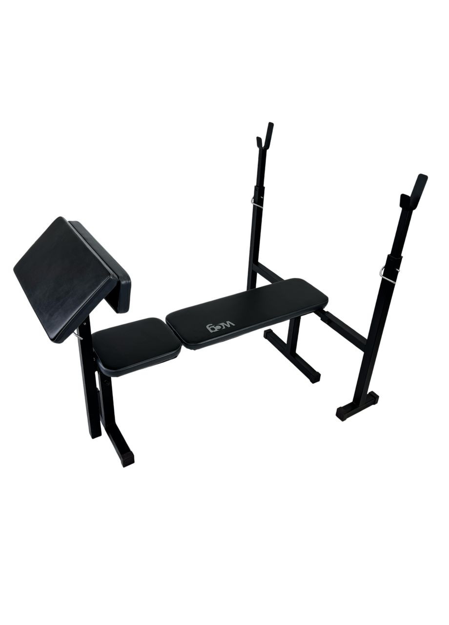 Скамья под штангу + стойки + Скотта 006 WCG (342120889)