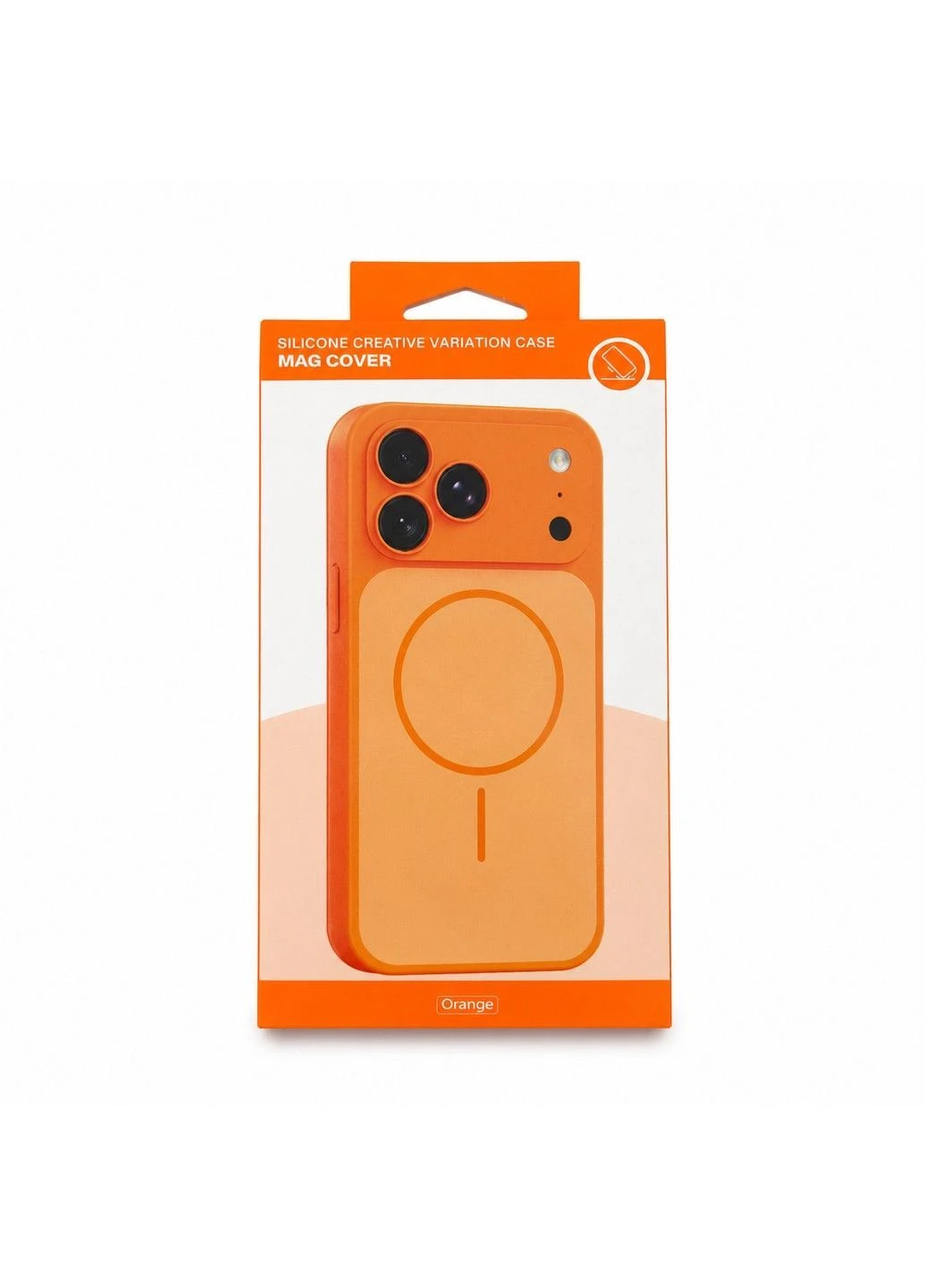 Чохол для смартфона Silicone Creative Variation Case MAG COVER Apple iPhone 13 Pro Max 4,Orange No Brand (401056816)