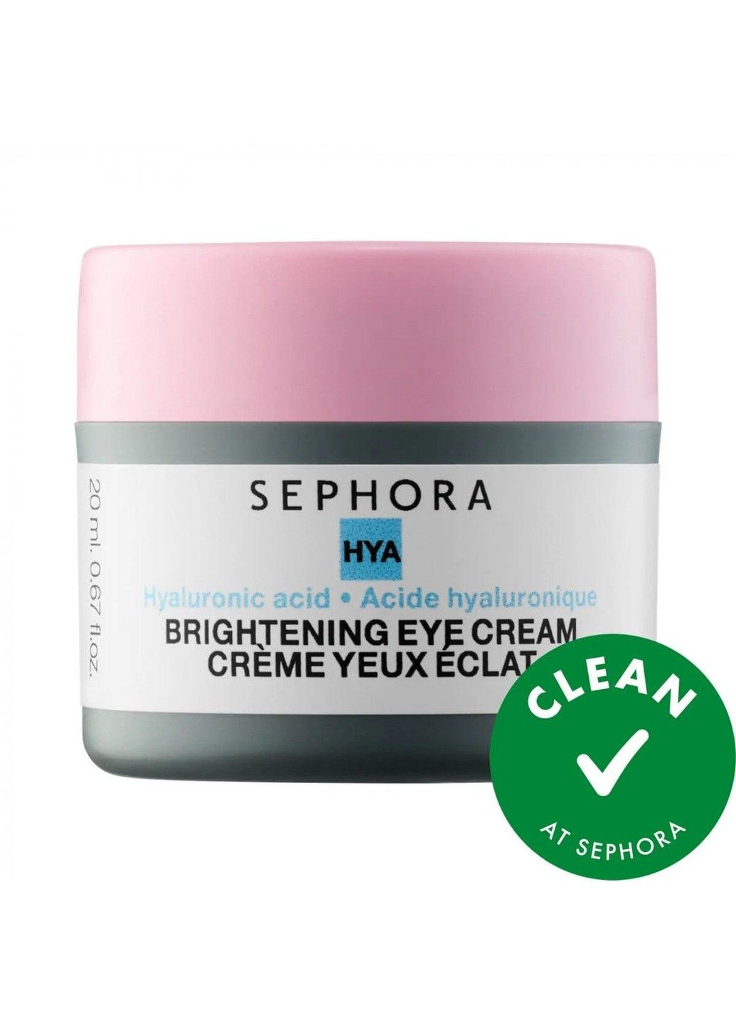 Sephora Крем для очей проти темних кіл під очима HYA Hyaluronic acid Brightening Eye Cream 20 мл — Крем, Франція (349649832)