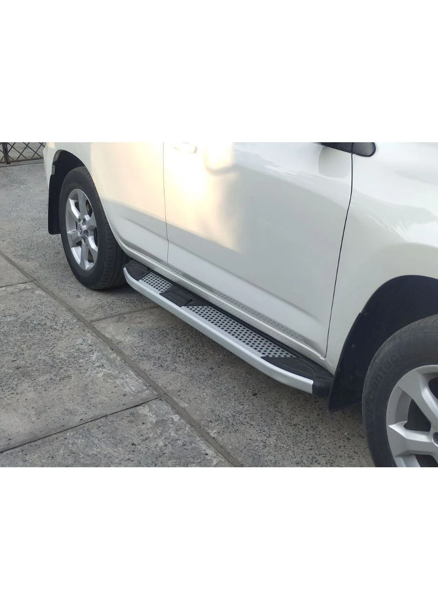 Боковые Подножки Mevsim Grey (2 шт., Алюминий) для Toyota Rav 4 2006-2013 гг Erkul RAV4 (388949855)
