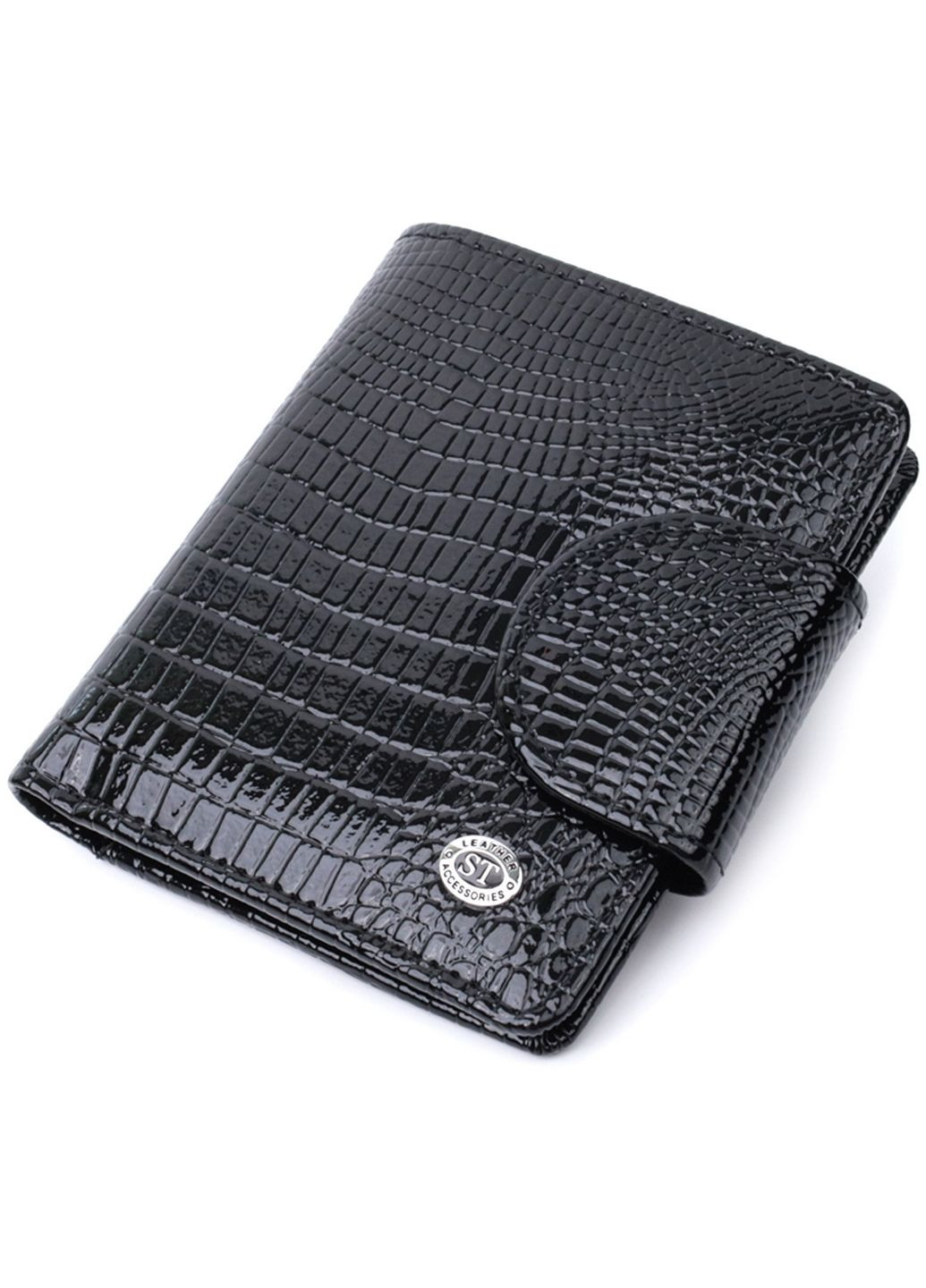 Жіночий шкіряний гаманець 10х11,5х1 см st leather (315872860)