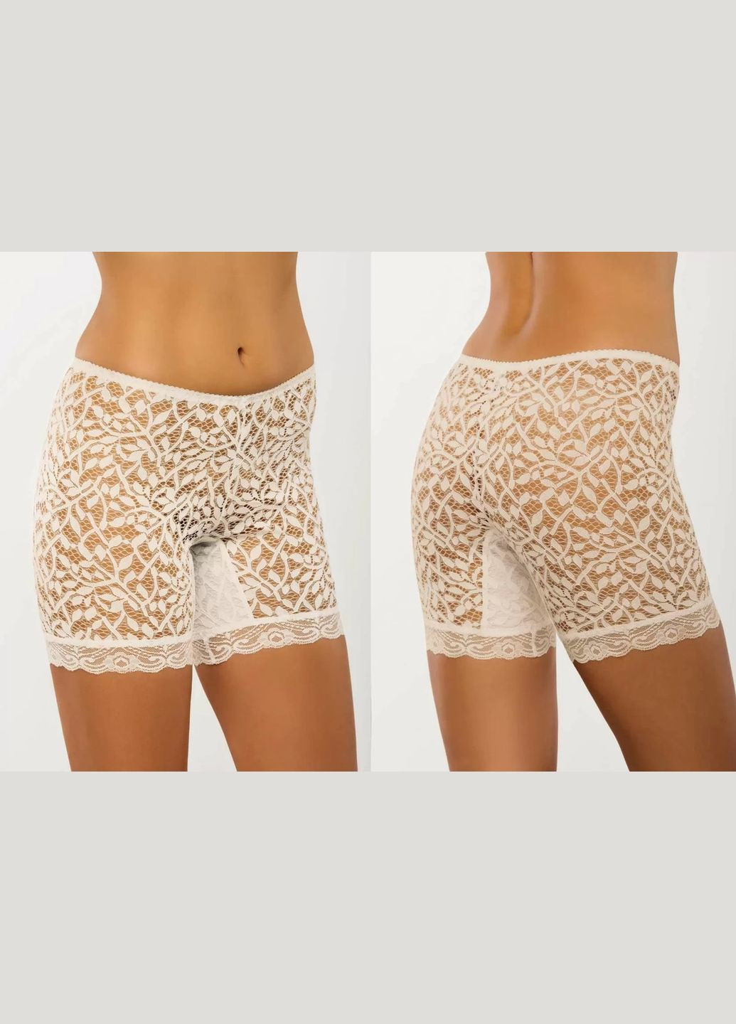 Кружевные трусы-шорты с высокой линией талии. Afina (303628915)