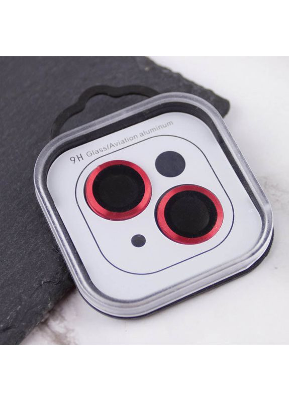 Захисне скло на Apple iPhone 14 / 14 Plus / для айфон 14, айфон 14+ плюс на камеру Блакитний / Light Blue / Purple Epik (360631975)