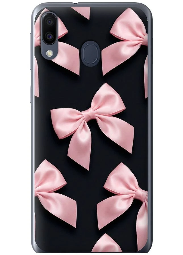 2D пластиковий чохол 'Coquette Ribbons Dark Coquette' для Endorphone Samsung Galaxy M20 (382272041)