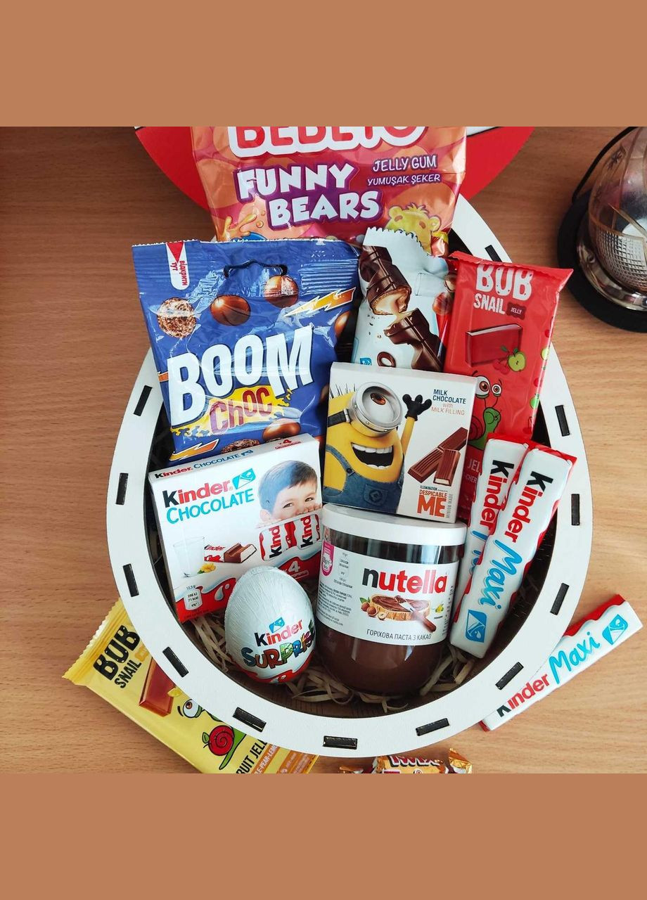 Бокс киндер со сладостями для ребенка или девушки No Brand (316322192)