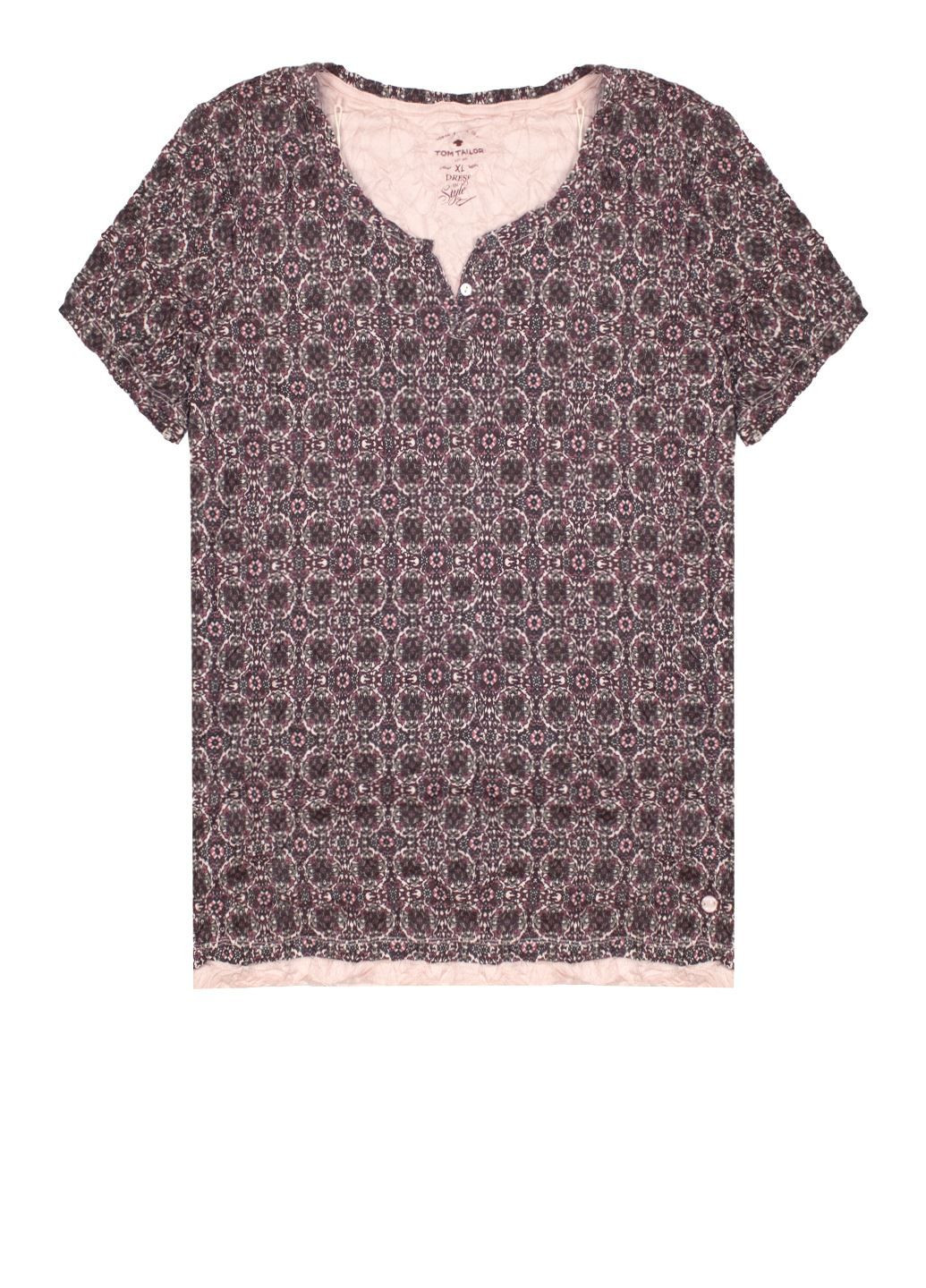 Коричневая женская блузка Tom Tailor