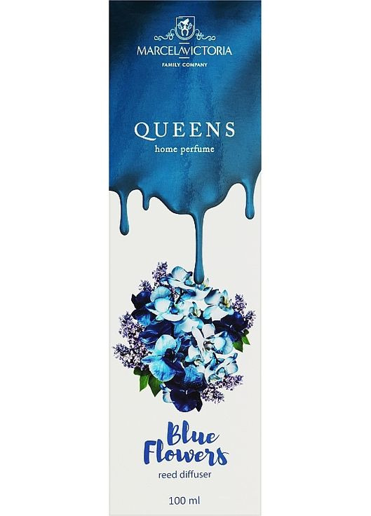 Аромадифузор "Сині квіти" Queens Blue Flowers 100ml (1167757-138062) Tasotti (361931334)