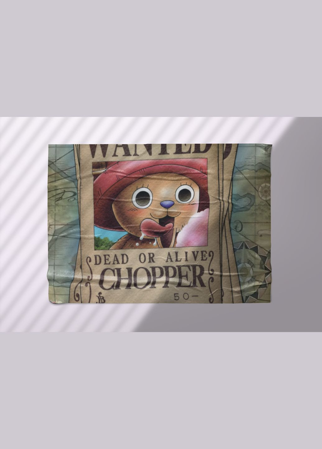 Плакат- із принтом One Piece Ван-Піс Розшукова листівка Tony Tony Chopper Кавун постер (316209357)