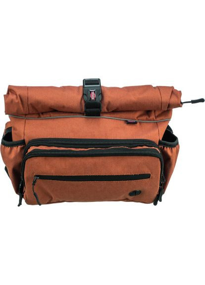 Сумка-рюкзак с поясным ремнем пояс 55-130 см рыжая Trixie (333822597)