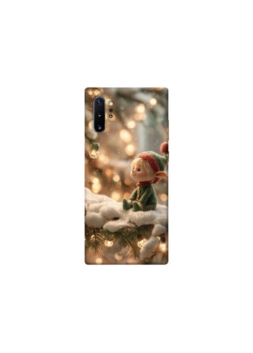 Чехол на Samsung Galaxy Note 10 Plus Christmas mood ver.10 Frontalka (376063174)