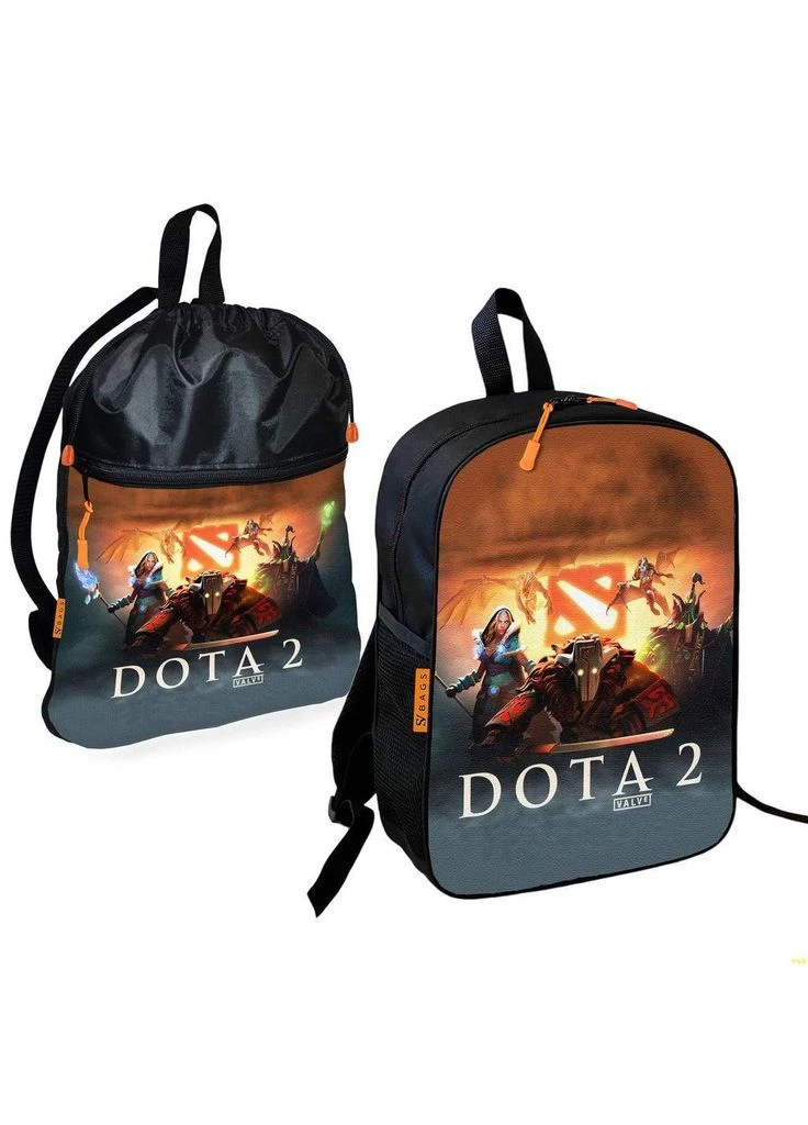 Шкільний рюкзак дитячий Dota 2 + Сумка для взуття спортивної форми рюкзак-мішок для хлопчика (01688) (1330973) Brand (385746402)
