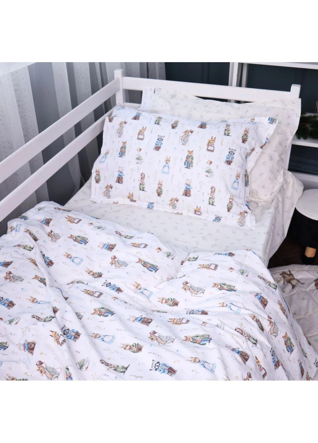 Наволочка Poplin Line Kids Time 03 "Animals" 60*60 Mirson (399964484)