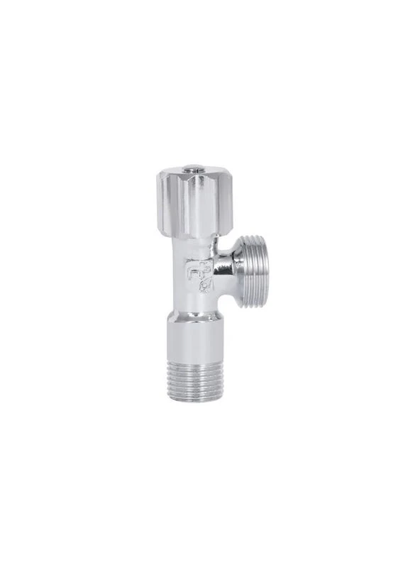 Кран угловой Standart (ручка шестигранник) с вент.буксой 1/2"Ш х 3/4"Ш SF3441520 Thermo Alliance (397566741)