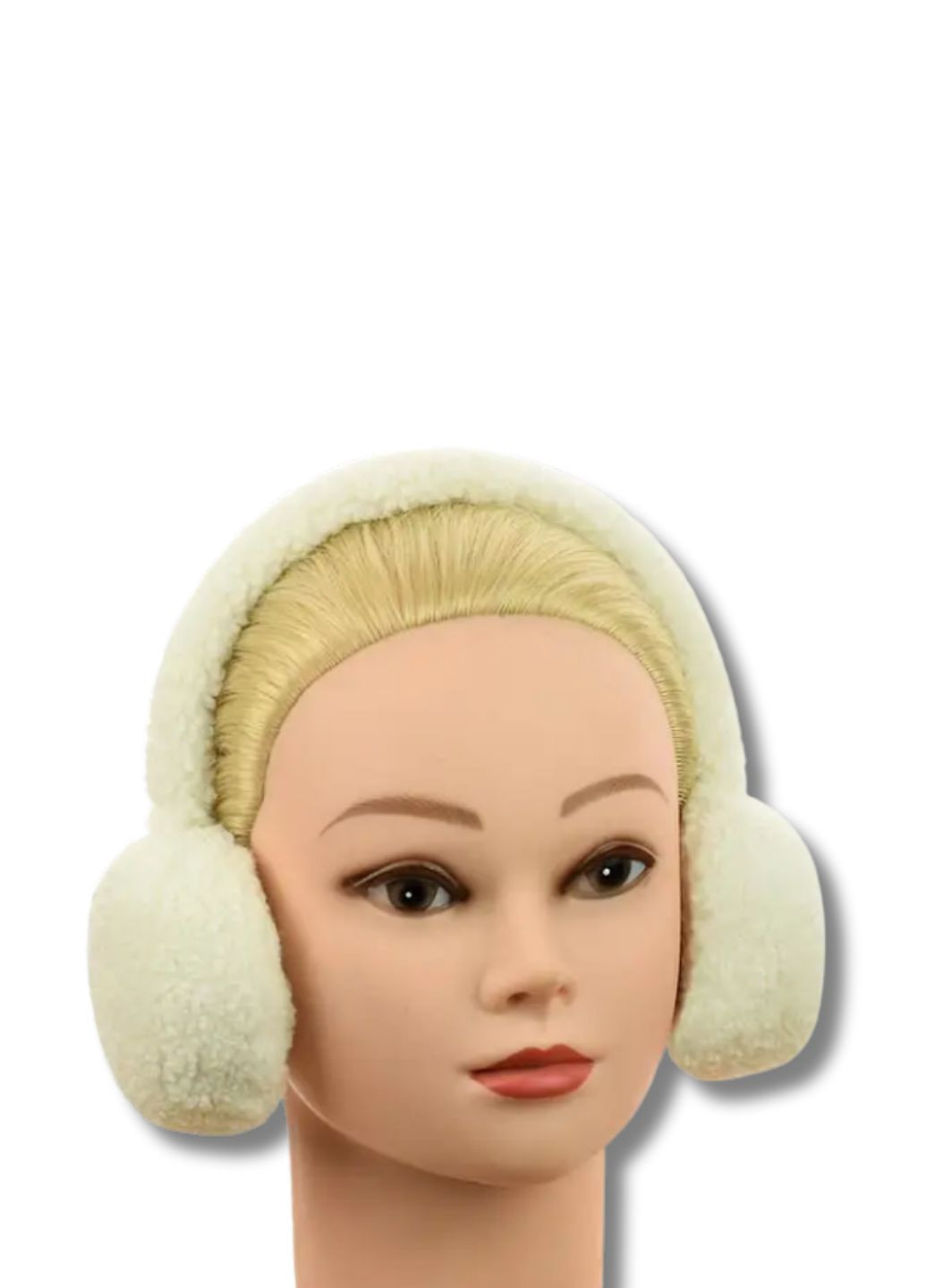 Хутряні жіночі навушники - Тедді No Brand Жіночі навушники (353685455)