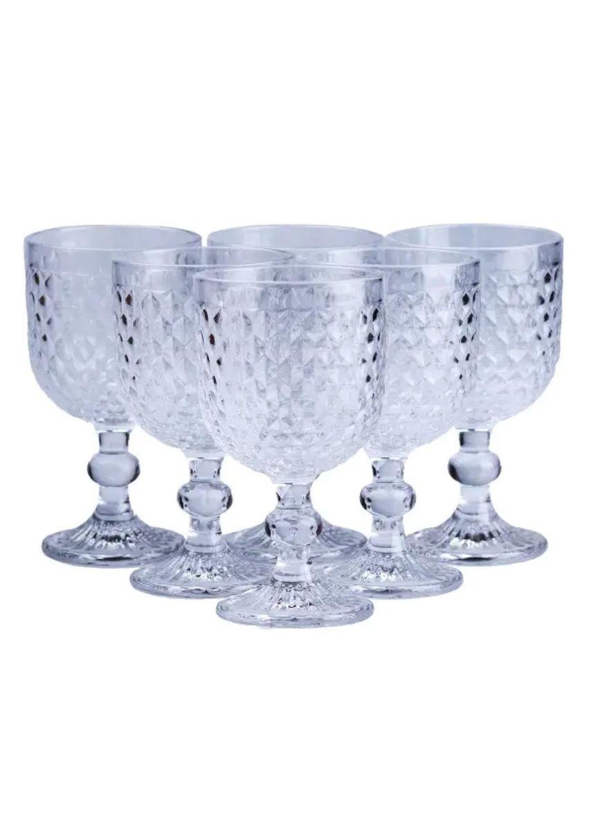 Набор бокалов для вина 6 штук стеклянные Jooki (358706073)