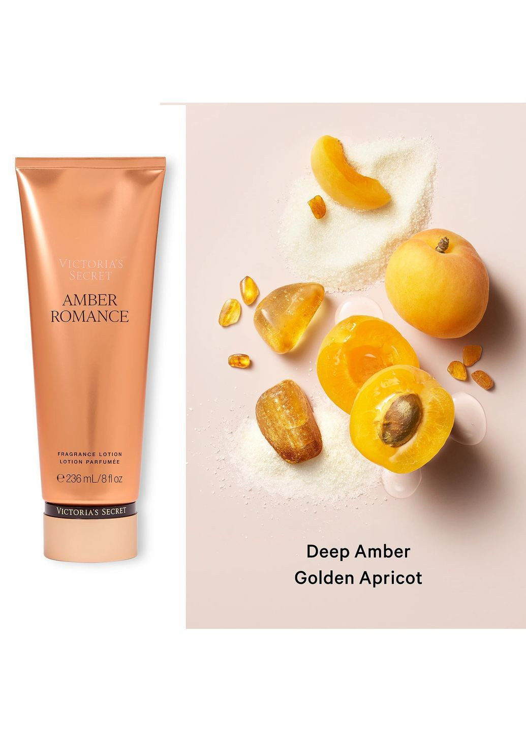 Парфюмированный лосьон крем для тела 236 мл AMBER ROMANCE Victoria's Secret (367047106)