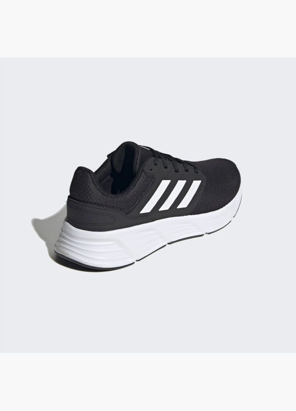 Чорні Осінні кросівки чоловічі galaxy 6 shoes black gw3848 adidas