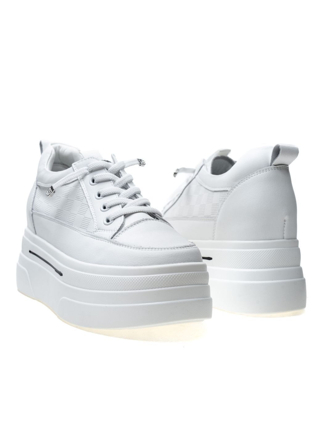 Белые кеды 01484 белые Bigrosse