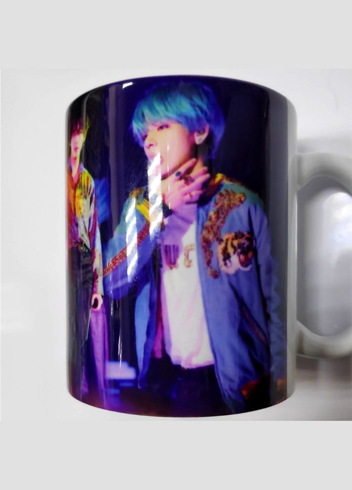 Чашка біла k-pop Bts Чонгук Теьон (z0302) No Brand (326997506)