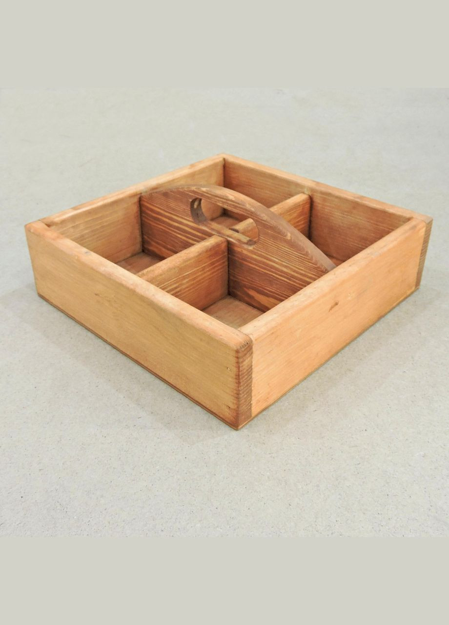 Кавовий органайзер з дерева Хорсі шафран (ЧАЙ-002806) No Brand (327850532)