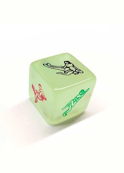 Романтическая игра люминесцентный кубик "Повороты судьбы" - Sex кубик No Brand (327875818)