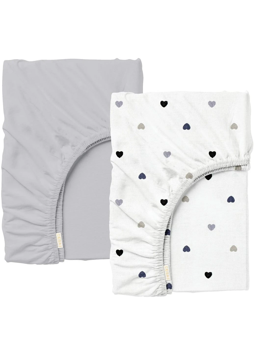 Набір простирадло на резинці 80х160 GREY LOVE (4822052404607) Cosas (361162873)