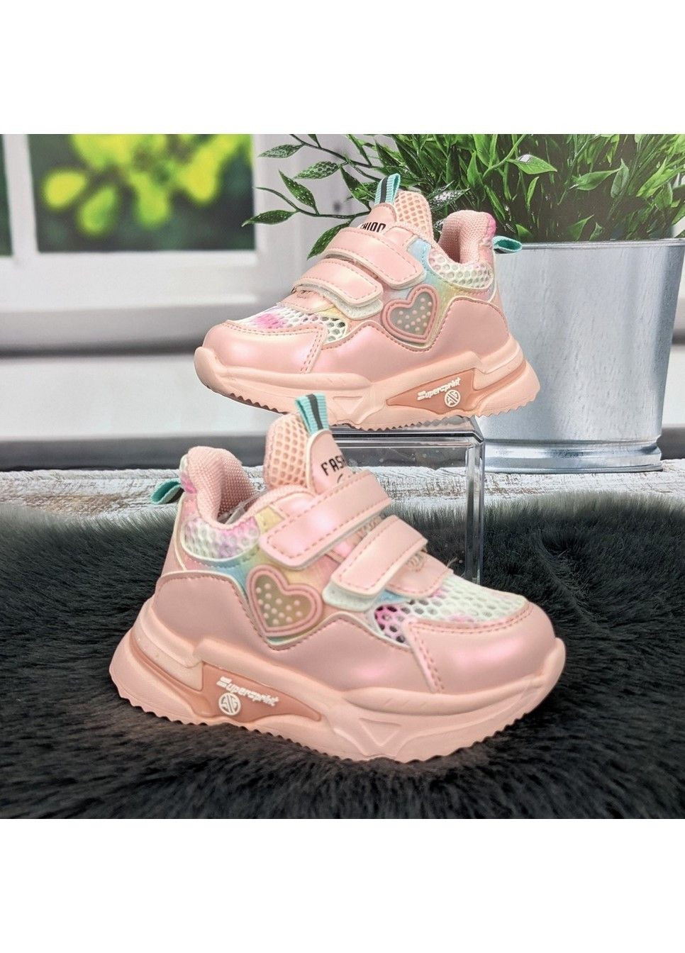 Розовые демисезонные кроссовки детские для девочки Tom.M