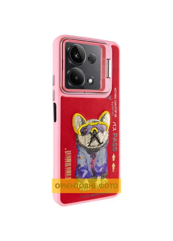 TPU+PC чохол Friends для Xiaomi Poco X6 / Note 13 Pro 5G Pink Dog Epik (407836814)