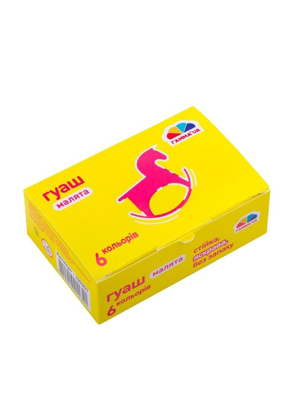 Гуашь Малята 6 цветов. по 10 мл Гамма (304427537)