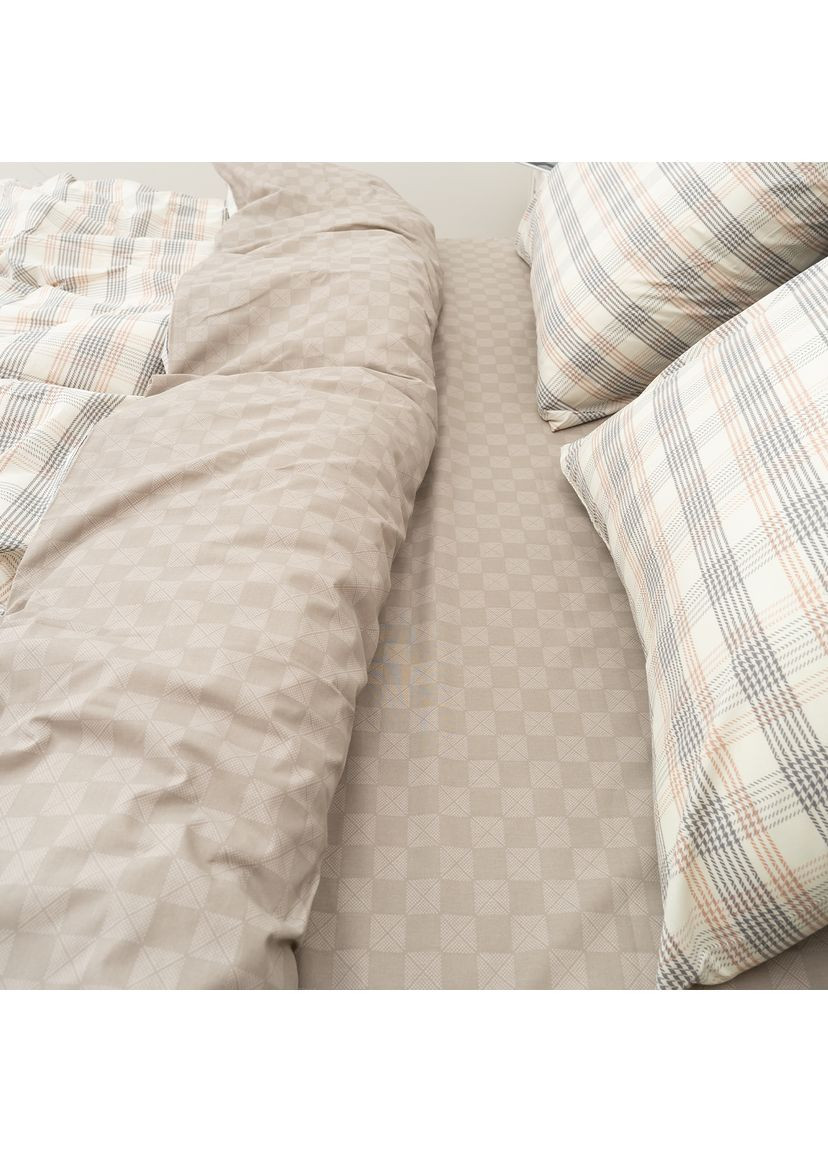 Комплект постільної білизни Євро Ранфорс 24276 Viluta (365289272)