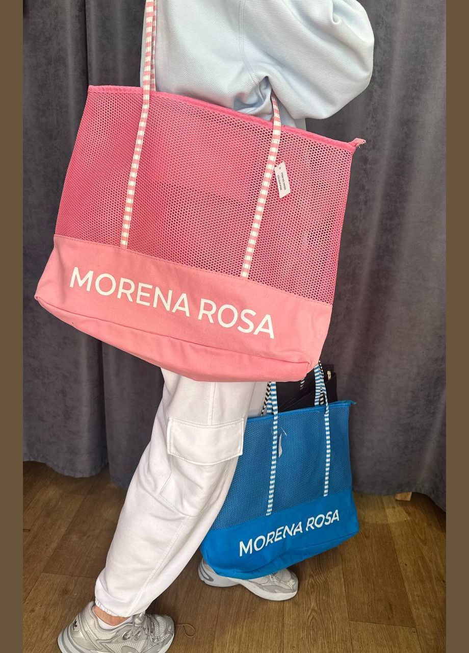 Женская сумка пляжная сетка розового цвета 32755 Fashion (338187964)