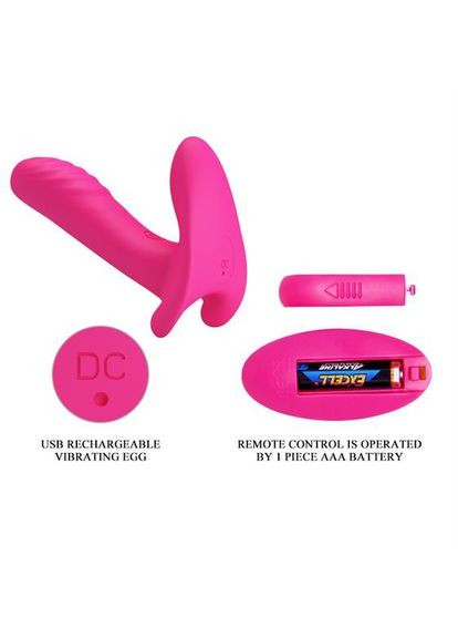 Вибратор - Pretty Love Remote Control Massager Pink LyBaile (329882218)