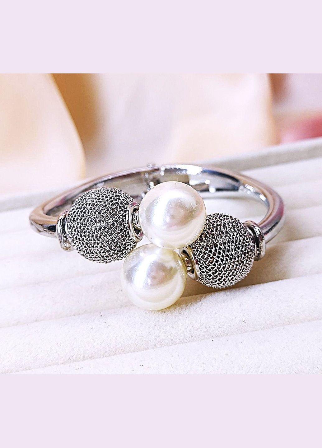 Браслет металевий на механізмі ТОП якість No Brand (342116486)