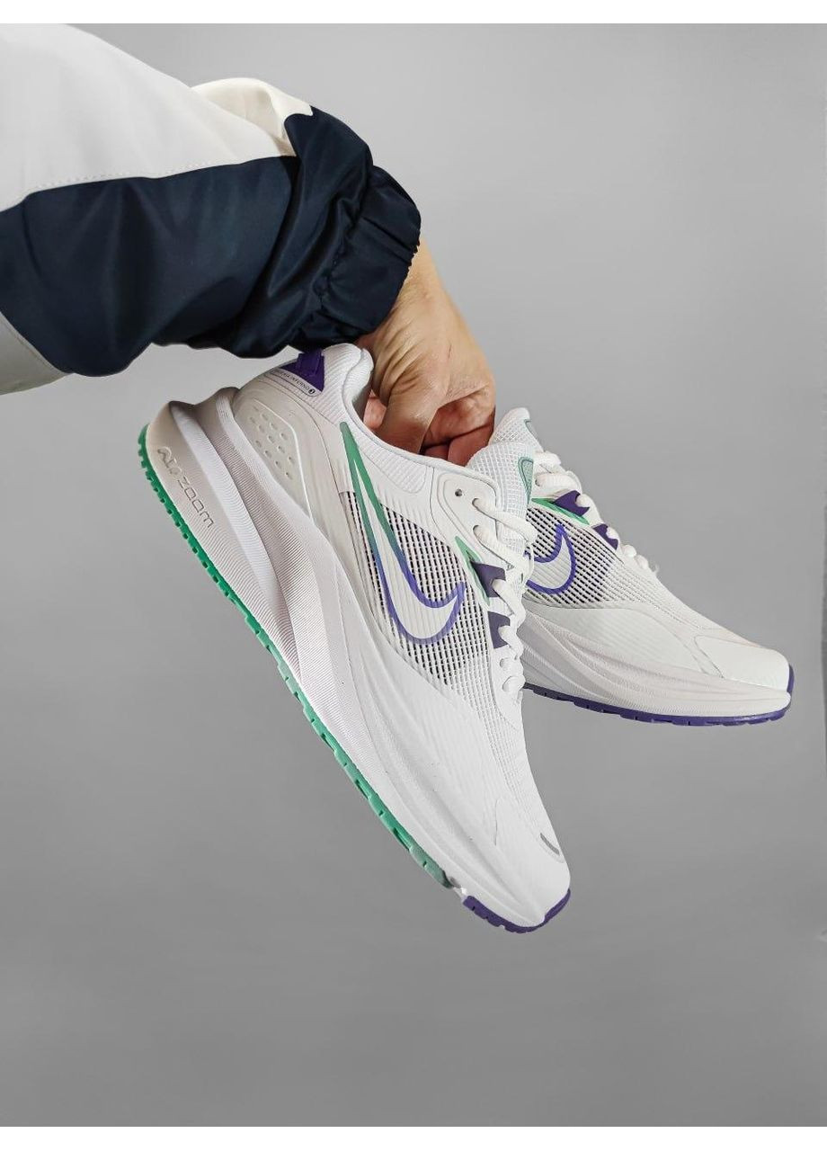 КРОСІВКИ ЖІНОЧІ NIKE ZOOM INFERNO 3 BLUE / PURPULE НАЙК АІР ЗУМ No Brand білі демісезони (367177752)