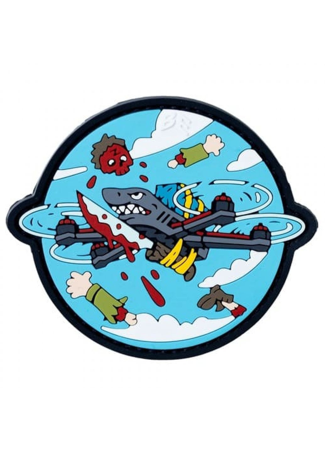 ПВХ Патч (шеврон) "FPV" (1047) Dobroznak (367723977)