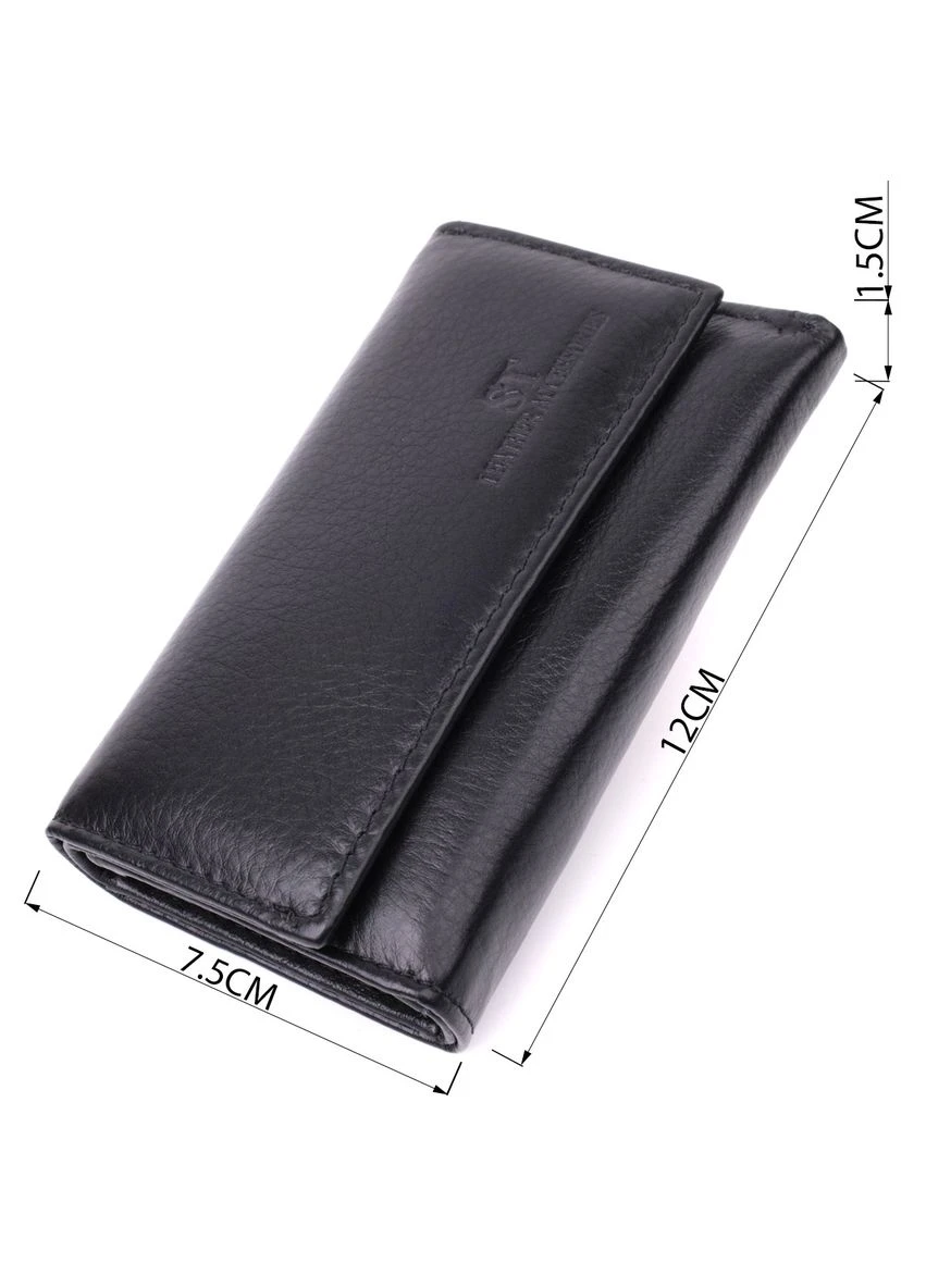 Практичная ключница из натуральной кожи 22483 st leather (394032428)