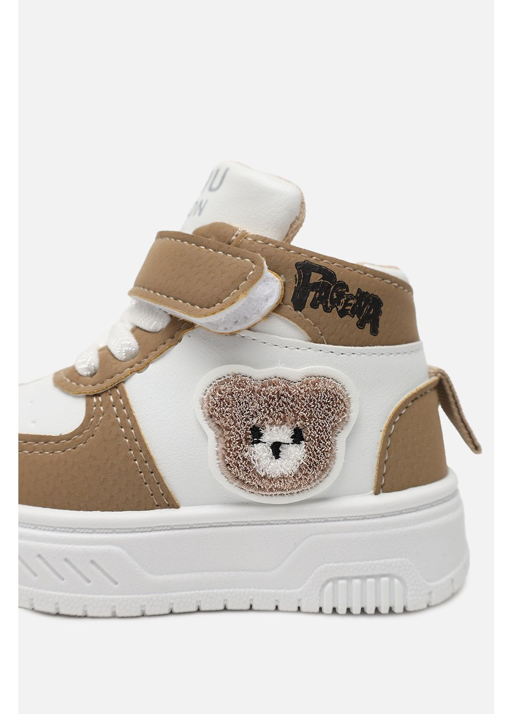 Бежеві кеди для дівчинки колір бежевий цб-00277765 Yuki