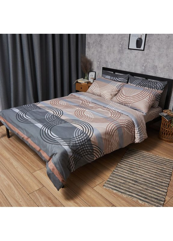 Комплект постільної білизни Микросатин Premium «» Полуторний Євро 160х220 наволочки 2х50х70 (MS-820007756) Moon&Star Free Spirit (356113260)