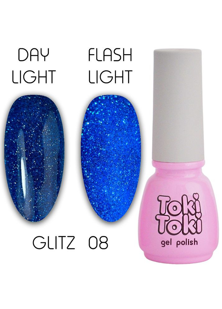 Гель-лак Glitz GZ08, 5 мл Toki Toki (304772514)