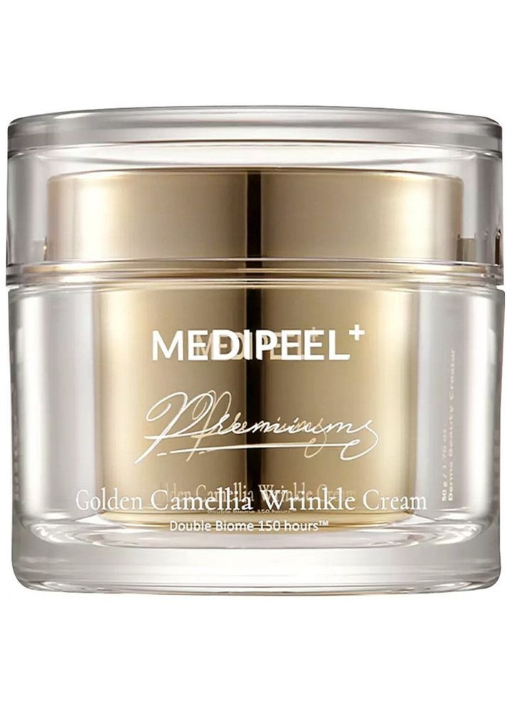 Преміум крем для обличчя від зморшок з камелією та золотом Premium Golden Camellia Wrinkle Cream 50 мл (8809941822175) Medi-Peel (349755171)