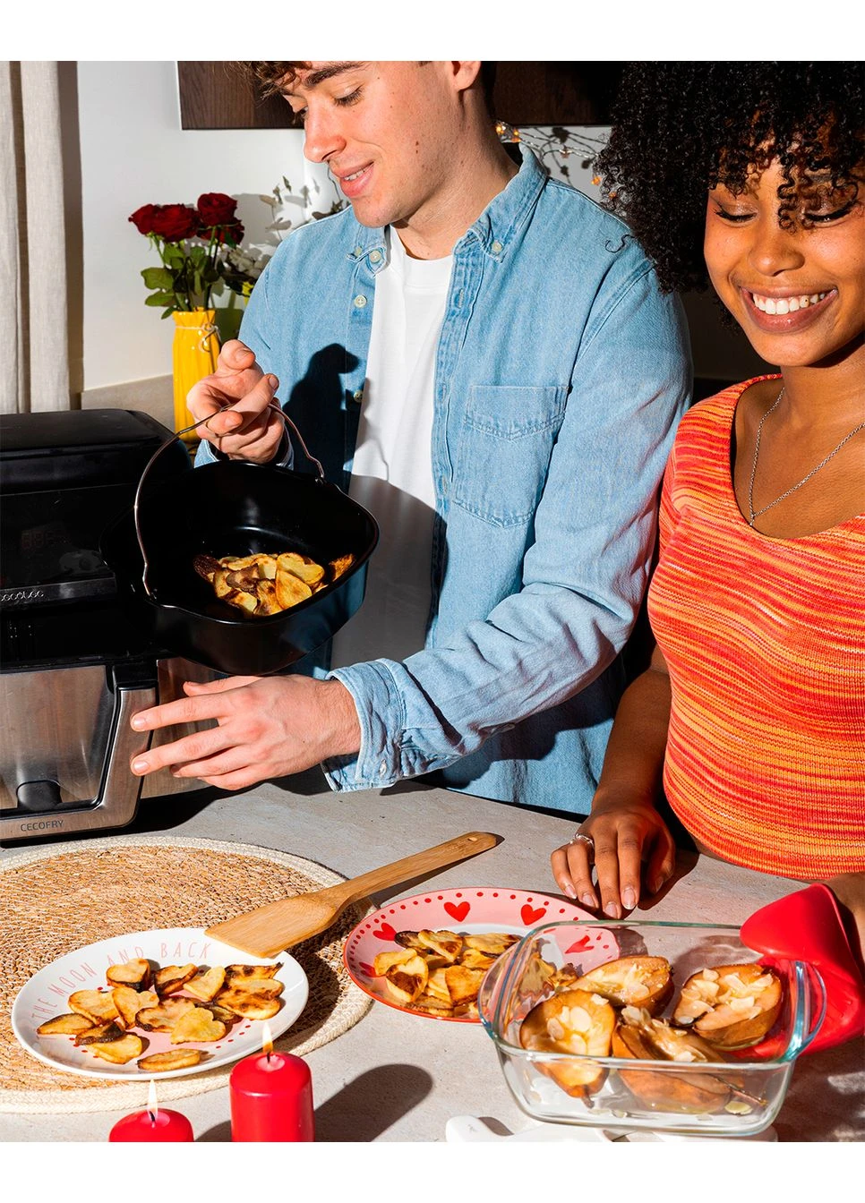 Форма для запікання AirFryer, 22х21х7.5 см (1.9 л) (7263055) Pyrex (402628590)