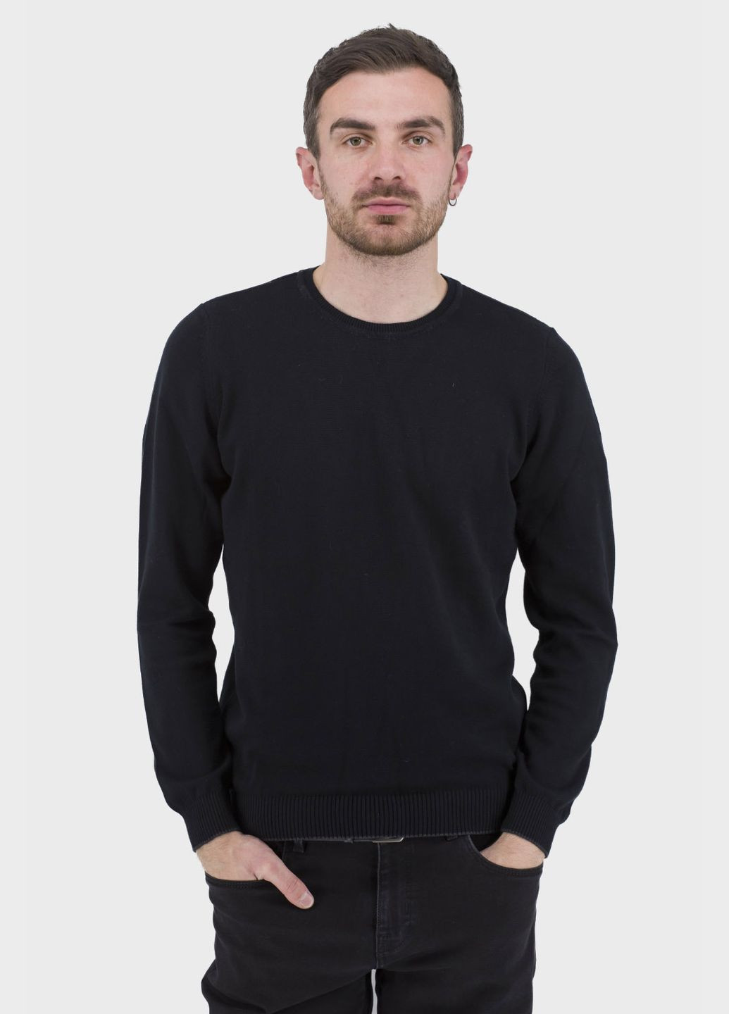 Чоловіча однотонна кофта без підкладки з довгим рукавом для осені (, ), 46885 Buke (329727353)