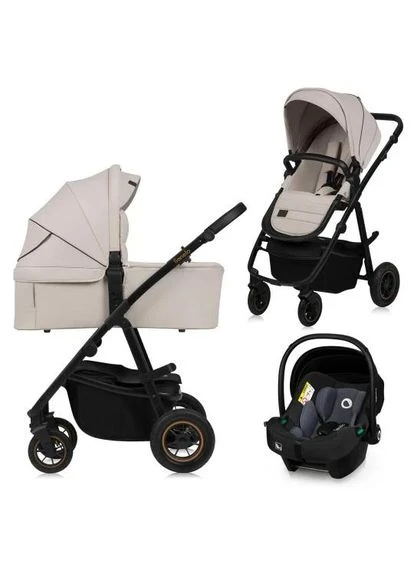 Универсальная коляска 3 в 1 AMBER PLUS BEIGE SAND Lionelo (399549524)