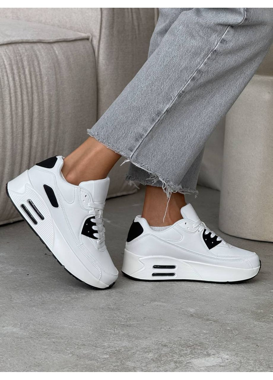 Комфортні жіночі кросівки No Brand білі демісезони (351358492)