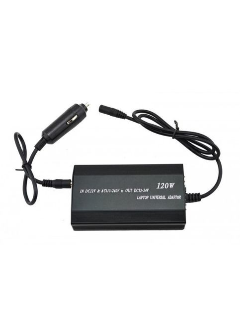 Універсальний зарядний пристрій для ноутбука 8 в 1 (12 v 220v) 120 Ватів No Brand (323486354)